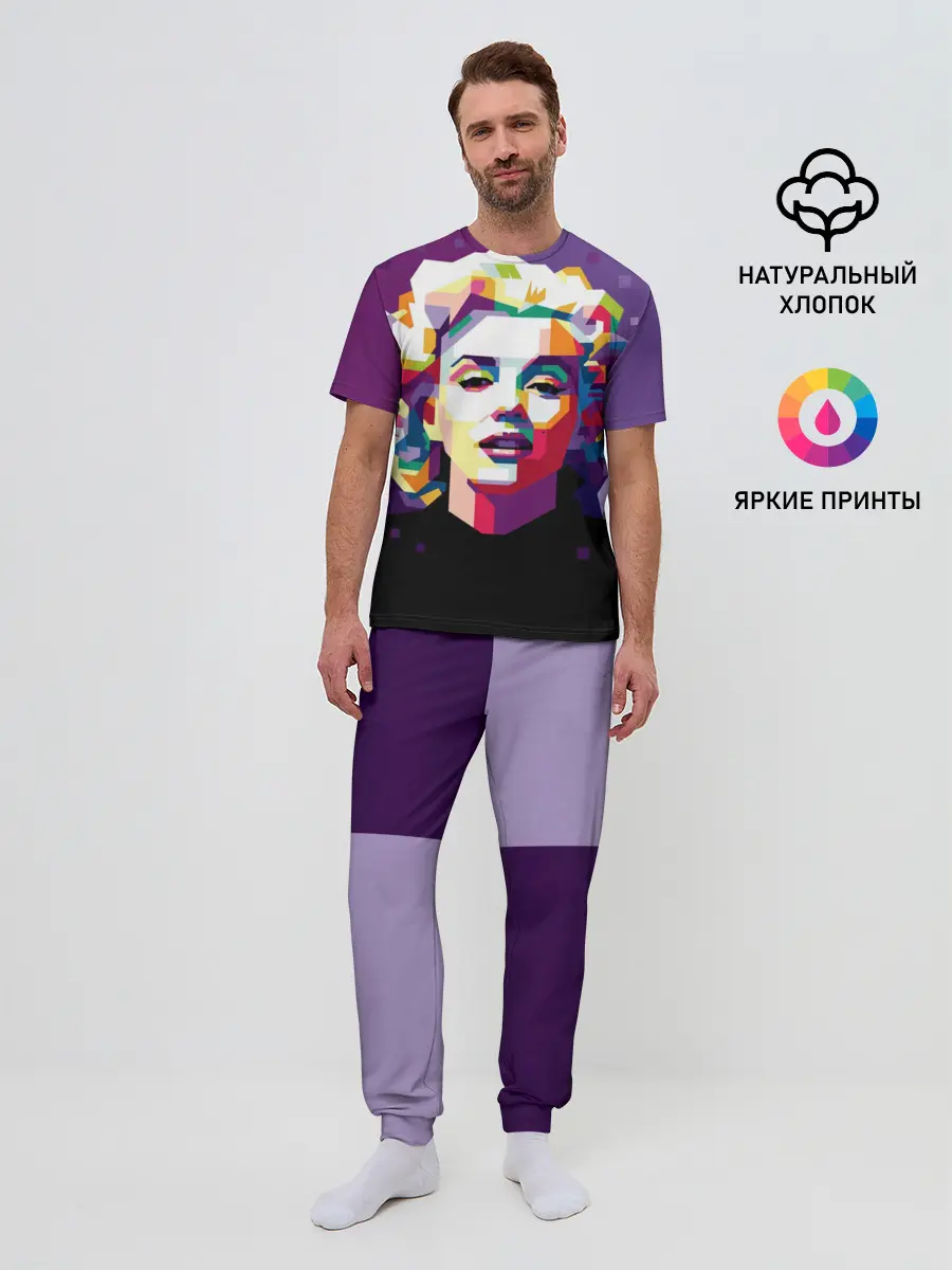Мужская пижама с брюками / Marilyn Monroe
