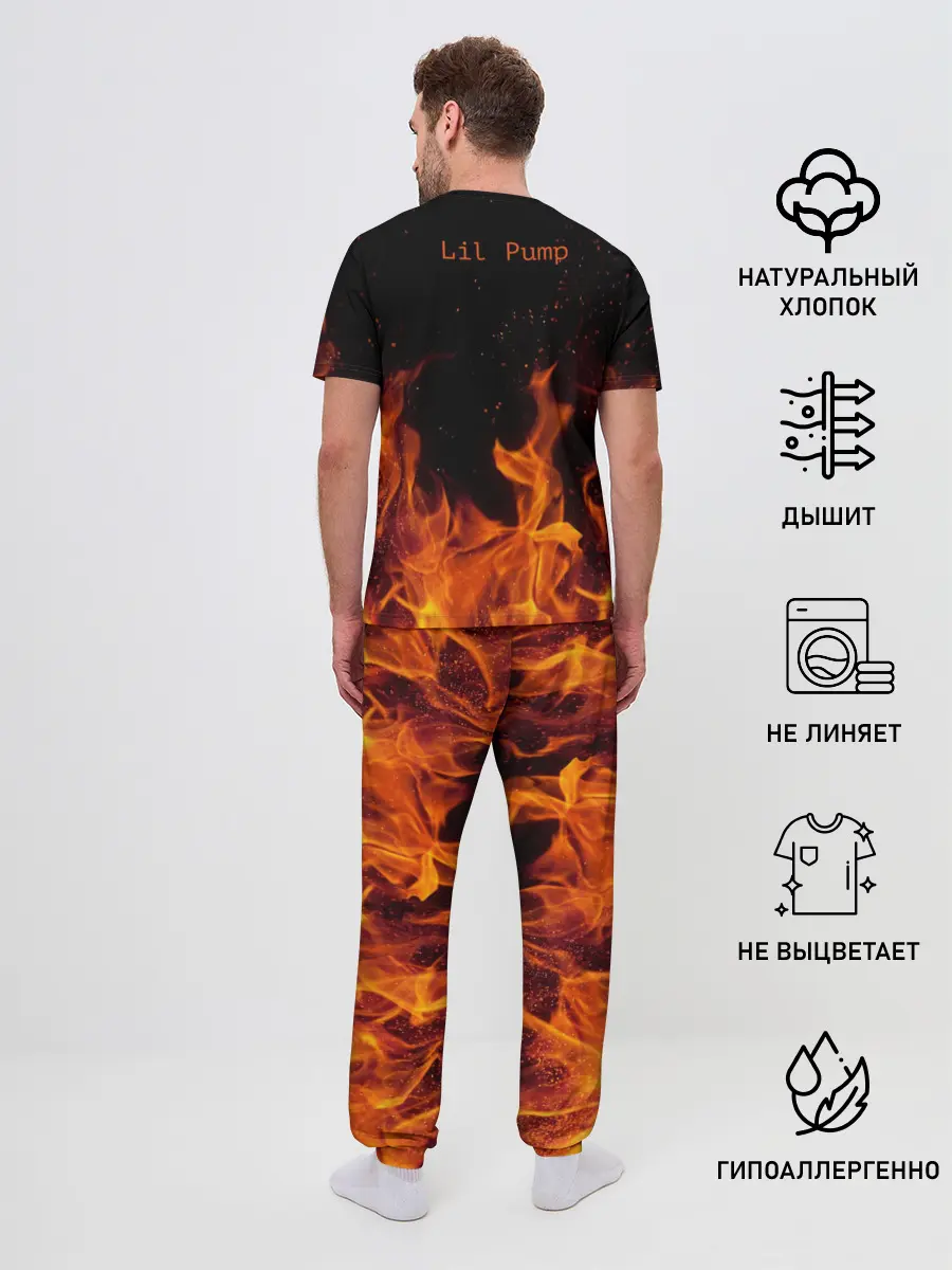 Мужская пижама с брюками / Lil Pump - 103