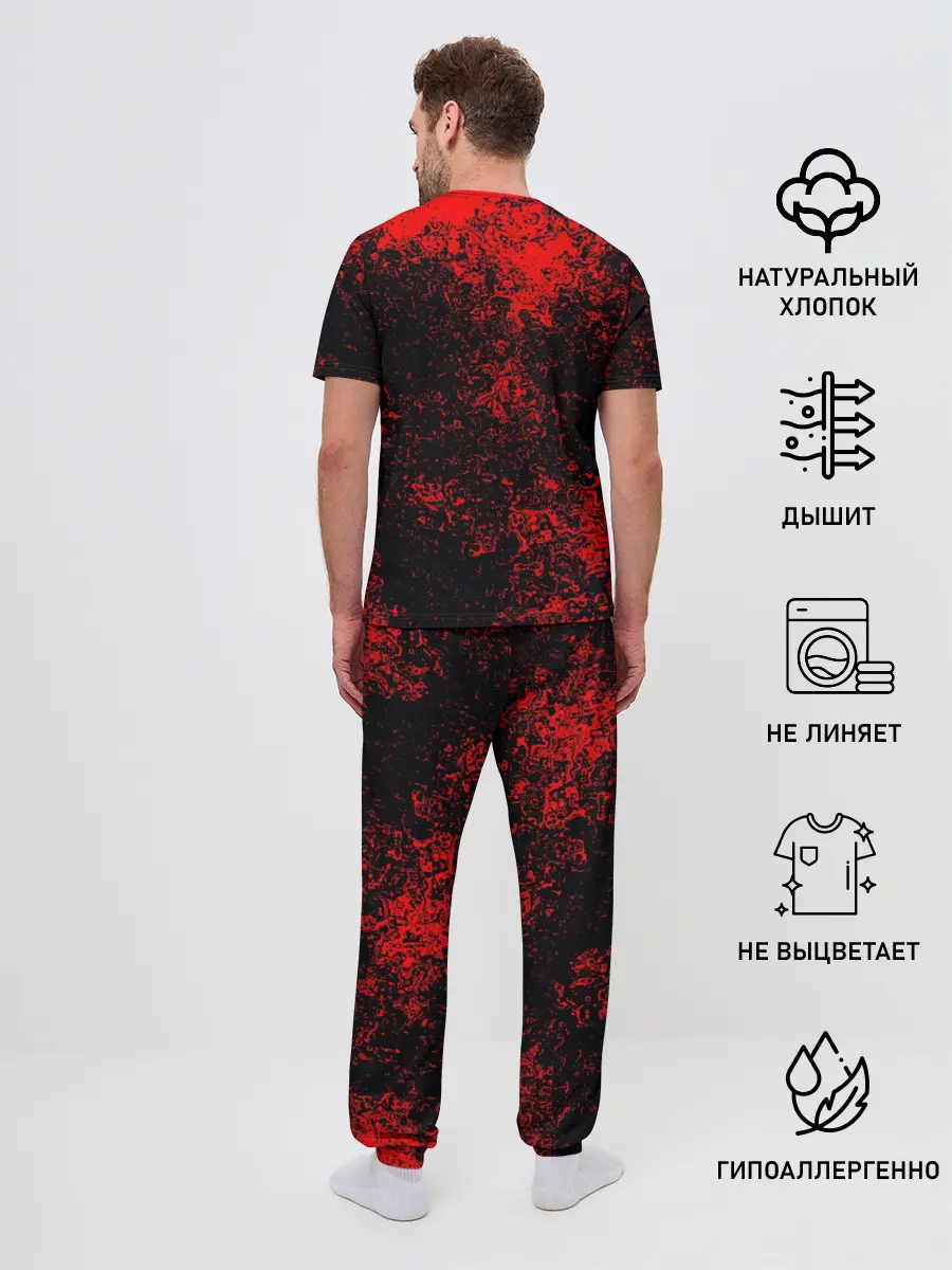 Мужская пижама с брюками / Никита в стиле Wolfenstein