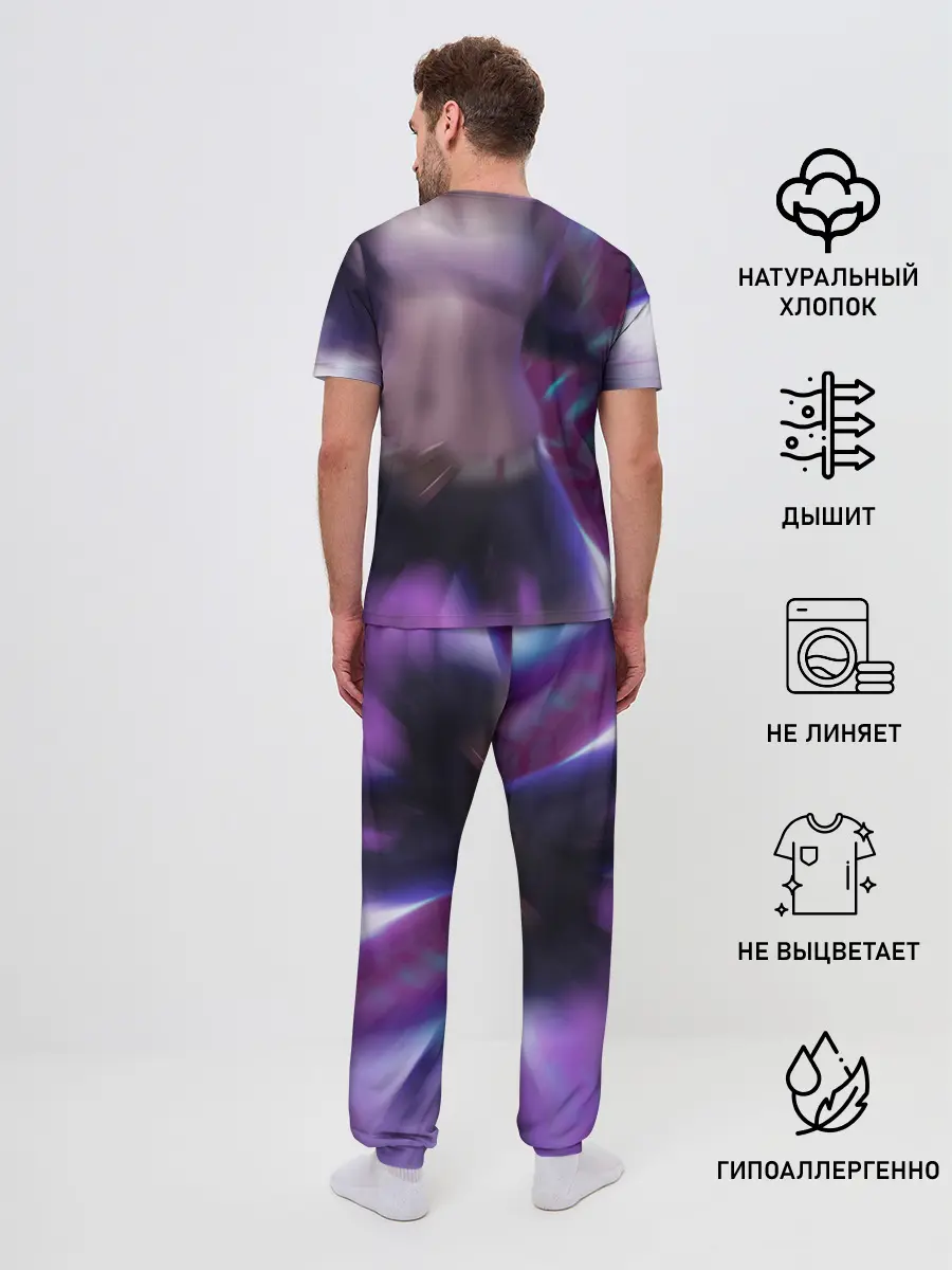 Мужская пижама с брюками / LEAGUE OF LEGENDS AKALI / ЛИГА ЛЕГЕНД АКАЛИ