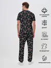 Мужская пижама с брюками / Patern Halloween 3