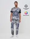 Мужская пижама с брюками / Абстракция 499