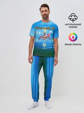 Мужская пижама с брюками / Seventh Son of a Seventh Son - Iron Maiden