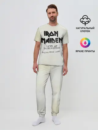 Мужская пижама с брюками / Live at Donington - Iron Maiden
