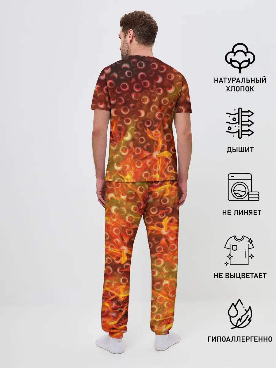 Мужская пижама с брюками / Смерть всё видит