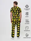 Мужская пижама с брюками / ПИКАЧУ ПАТТЕРН / PIKA PIKACHU /