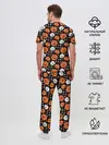 Мужская пижама с брюками / Patern Halloween 17