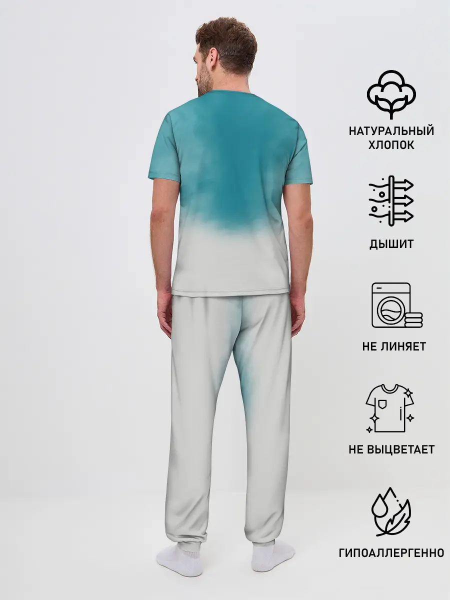 Мужская пижама с брюками / Каонаси и Хаку Унесённые призраками