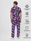 Мужская пижама с брюками / Фейерверк