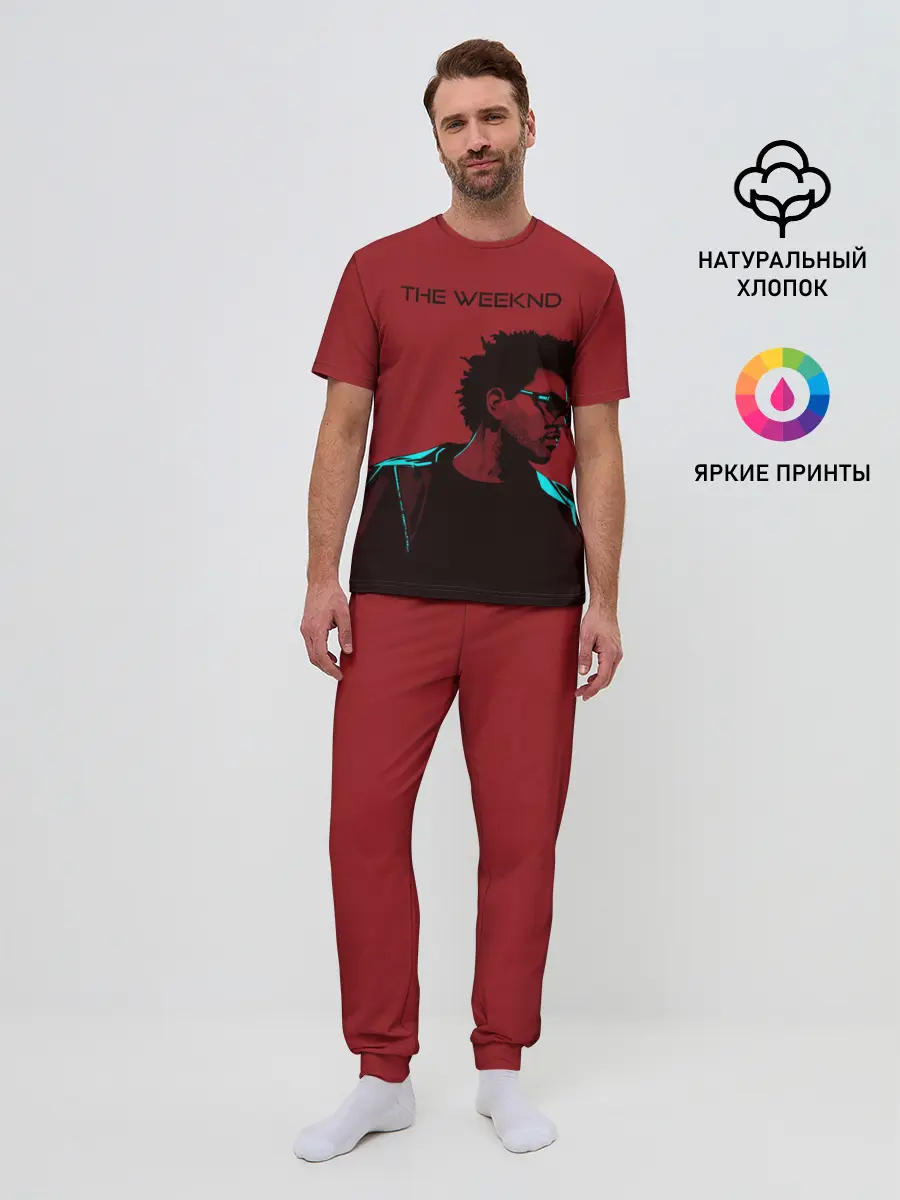 Мужская пижама с брюками / The red weekend