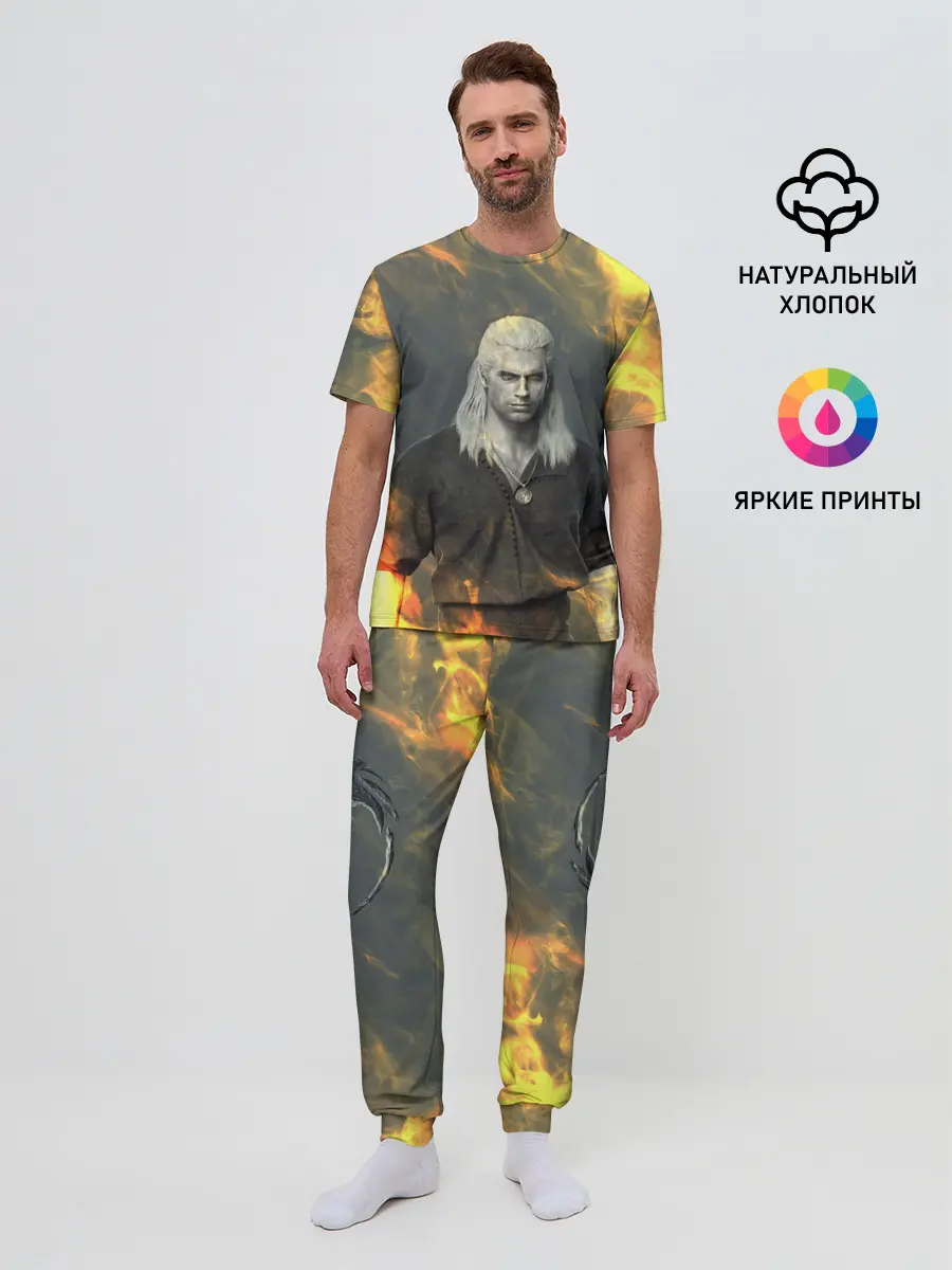 Мужская пижама с брюками / ГЕРАЛЬТ ВЕДЬМАК