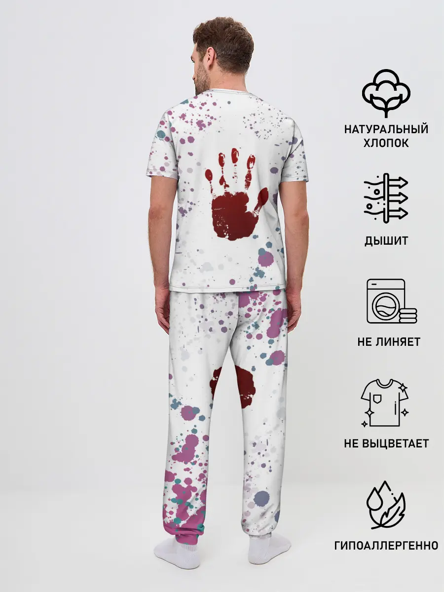 Мужская пижама с брюками / SQUID GAME | ИГРА В КАЛЬМАРА