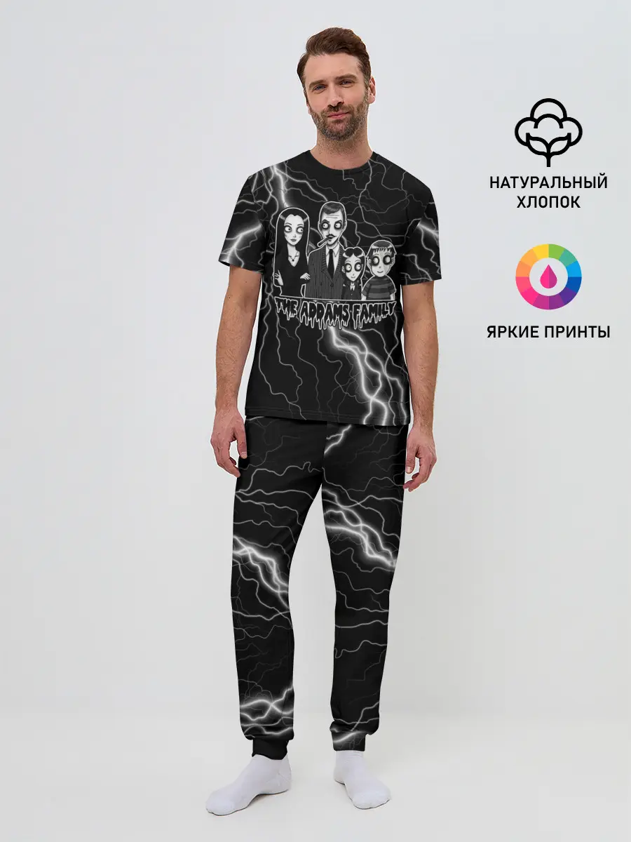 Мужская пижама с брюками / Addams family | Семейка Аддамс