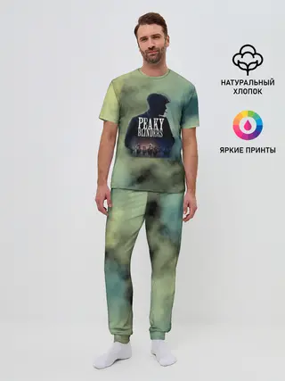 Мужская пижама с брюками / Томас Острые козырьки