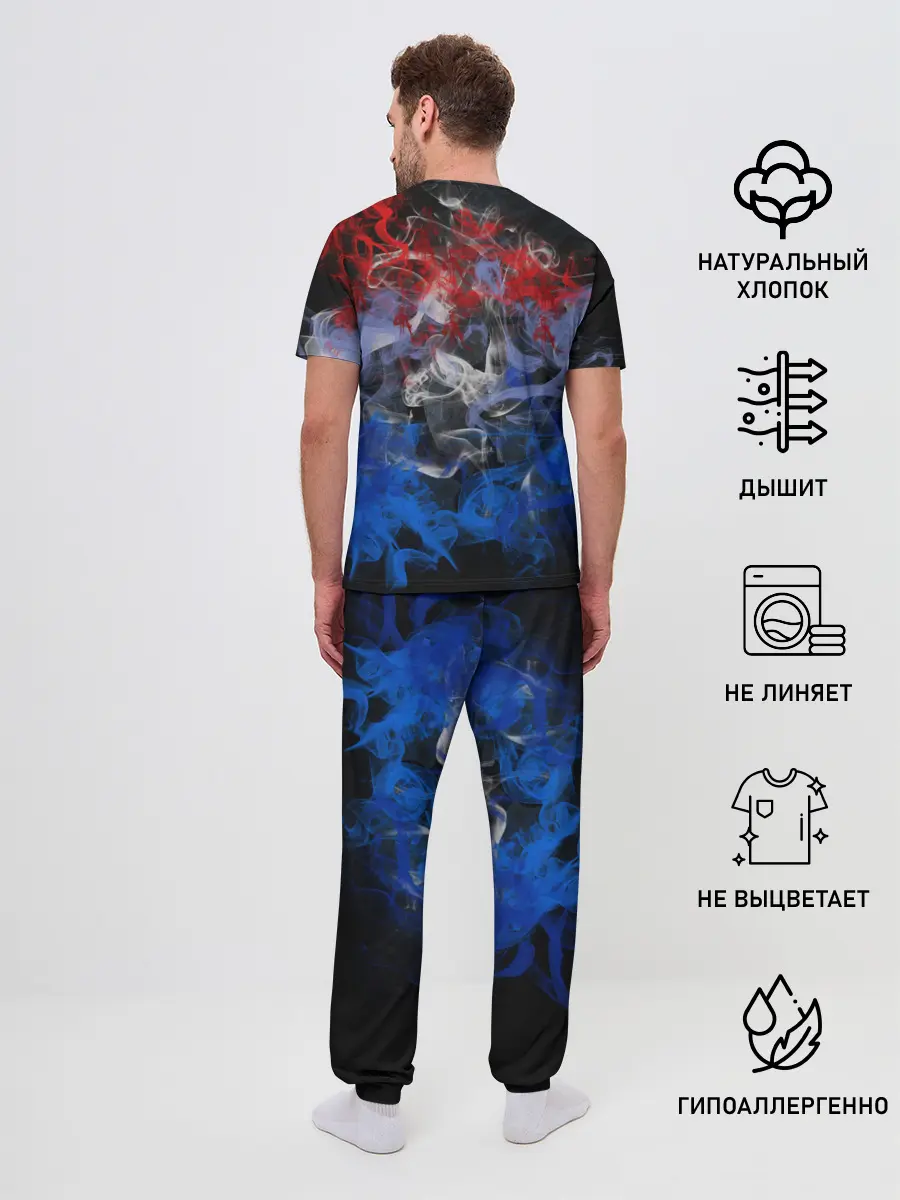 Мужская пижама с брюками / Калик