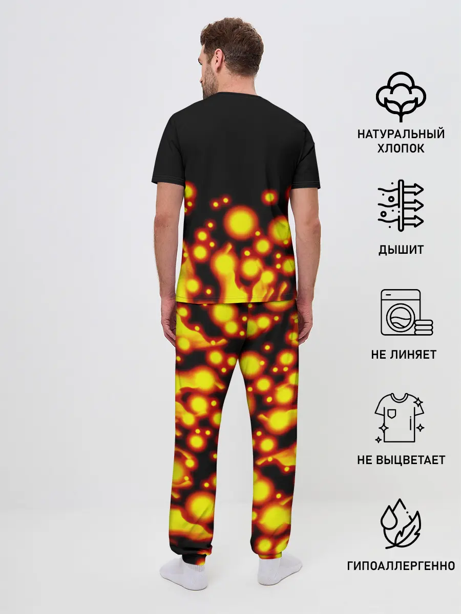 Мужская пижама с брюками / Ванпанчмен / Сайтама Saitama