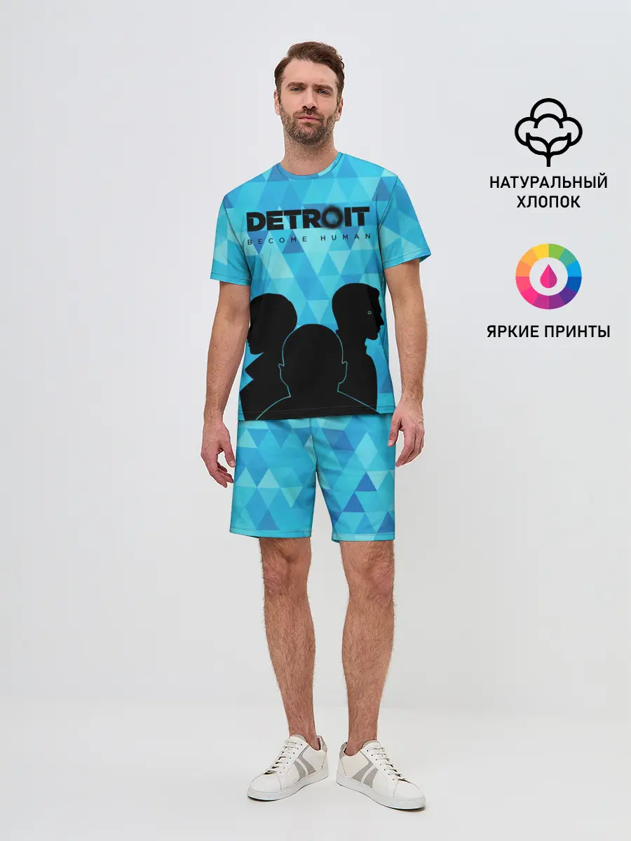 Мужской костюм с шортами / Detroit: Become Human.