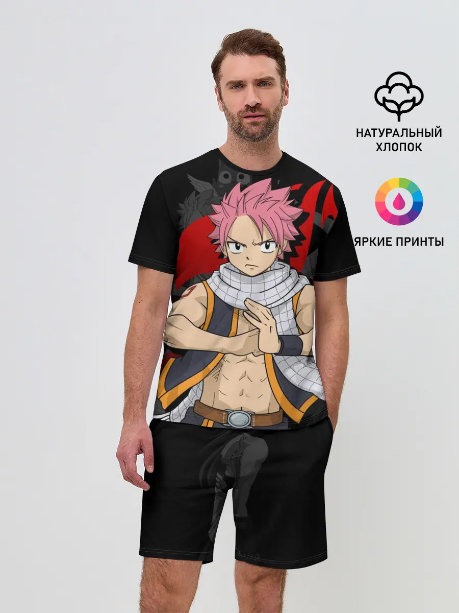 Мужской костюм с шортами / Fairy Tail, Нацу