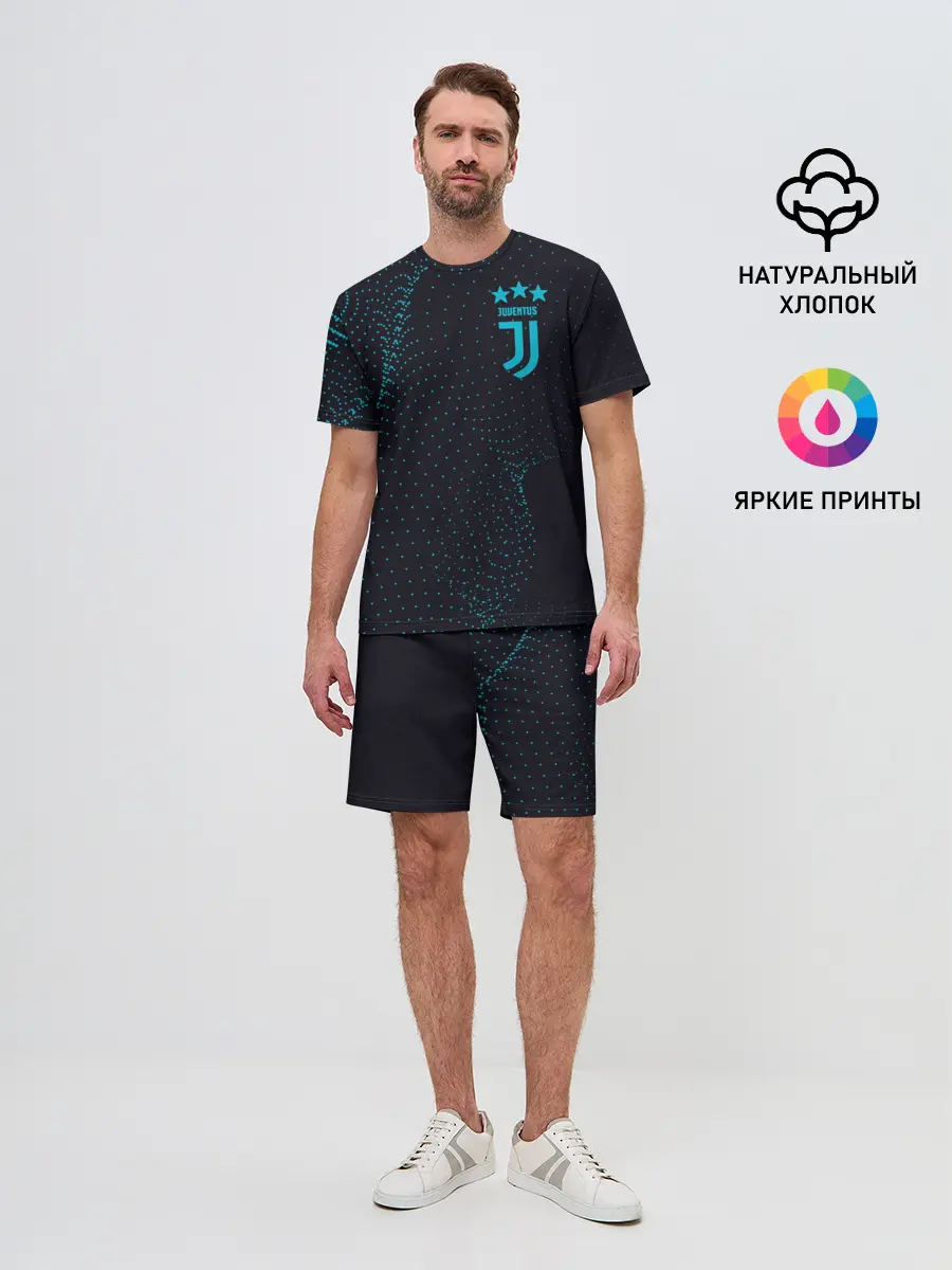 Мужской костюм с шортами / Juventus