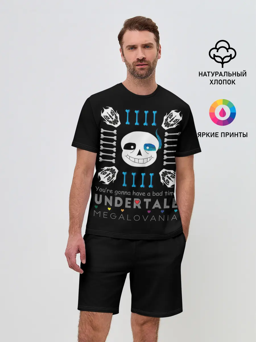 Мужской костюм с шортами / Undertale