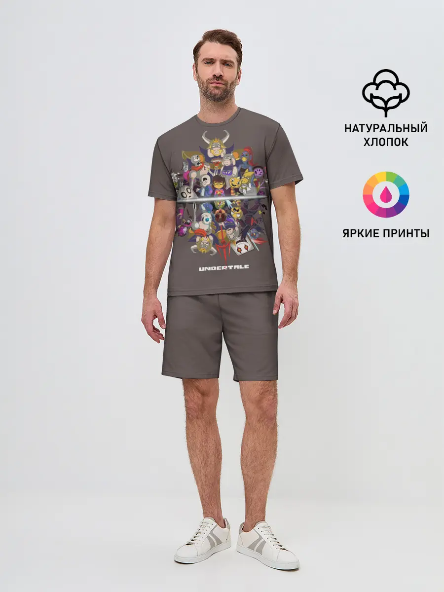 Мужской костюм с шортами / Undertale