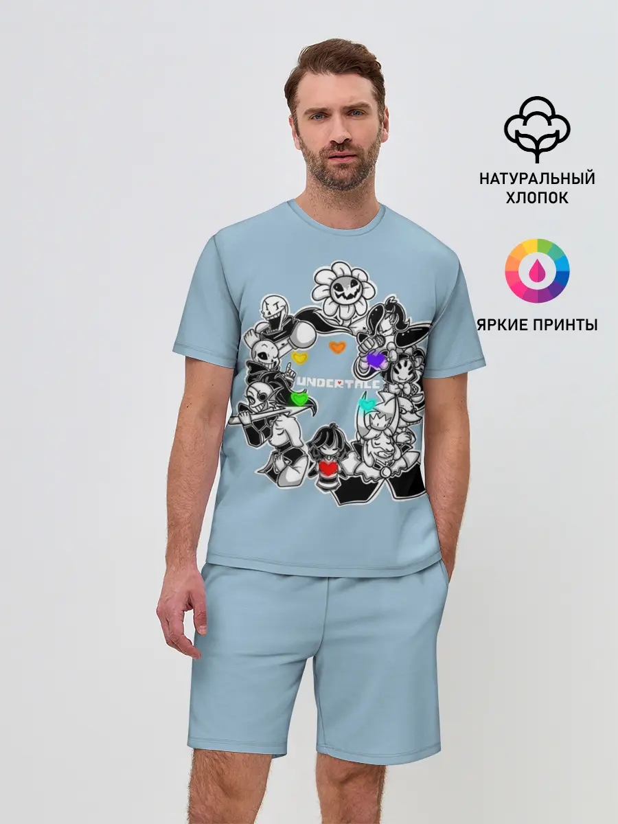 Мужской костюм с шортами / Undertale