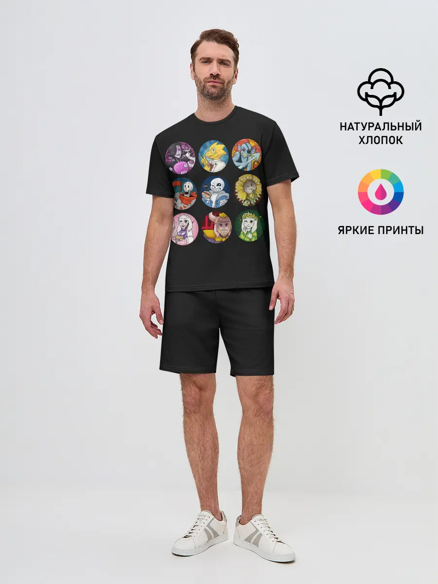 Мужской костюм с шортами / Undertale