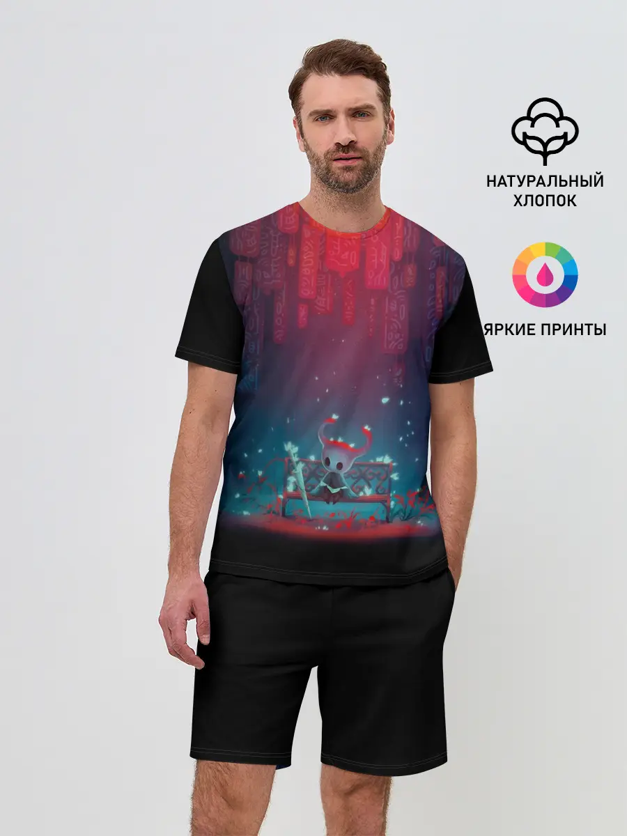 Мужской костюм с шортами / hollow knight