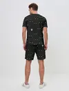 Мужской костюм с шортами / Чёрные коты