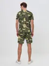 Мужской костюм с шортами / Кошачий камуфляж