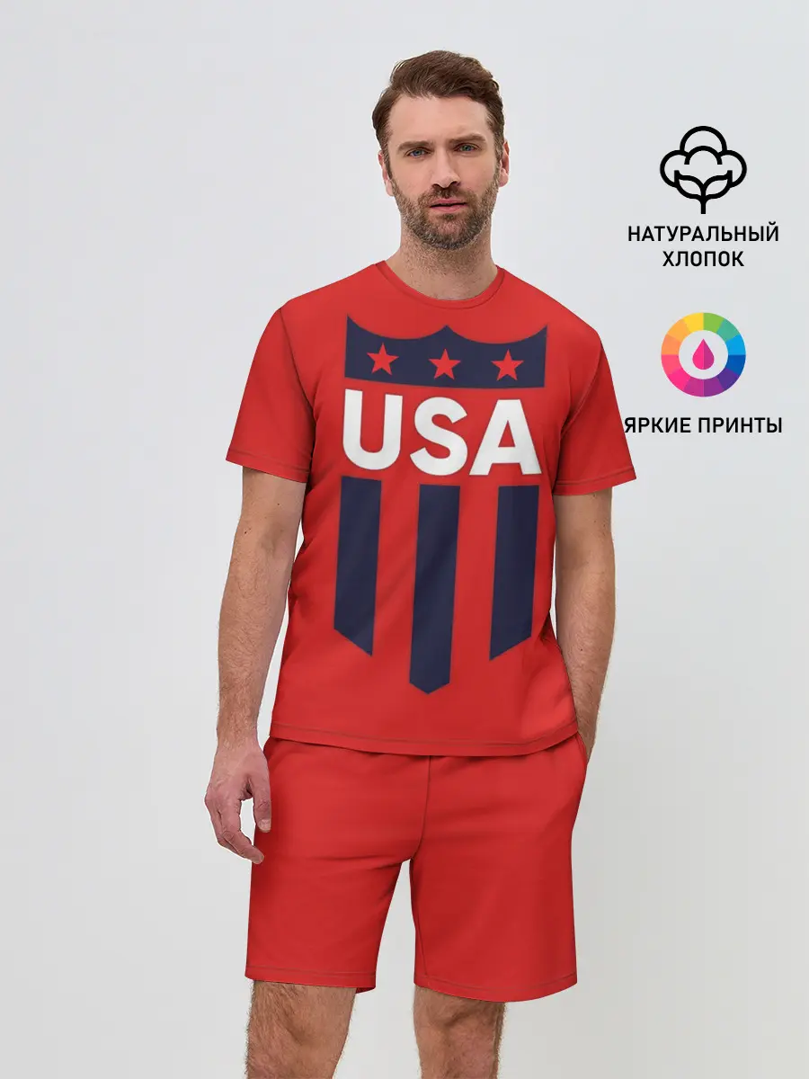 Мужской костюм с шортами / USA