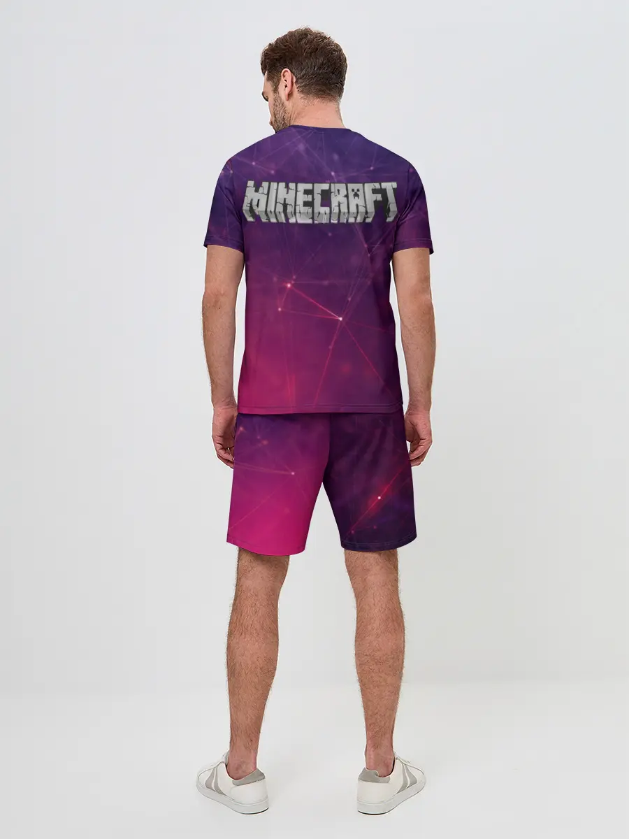 Мужской костюм с шортами / Minecraft