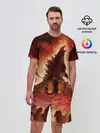 Мужской костюм с шортами / GODZILLA