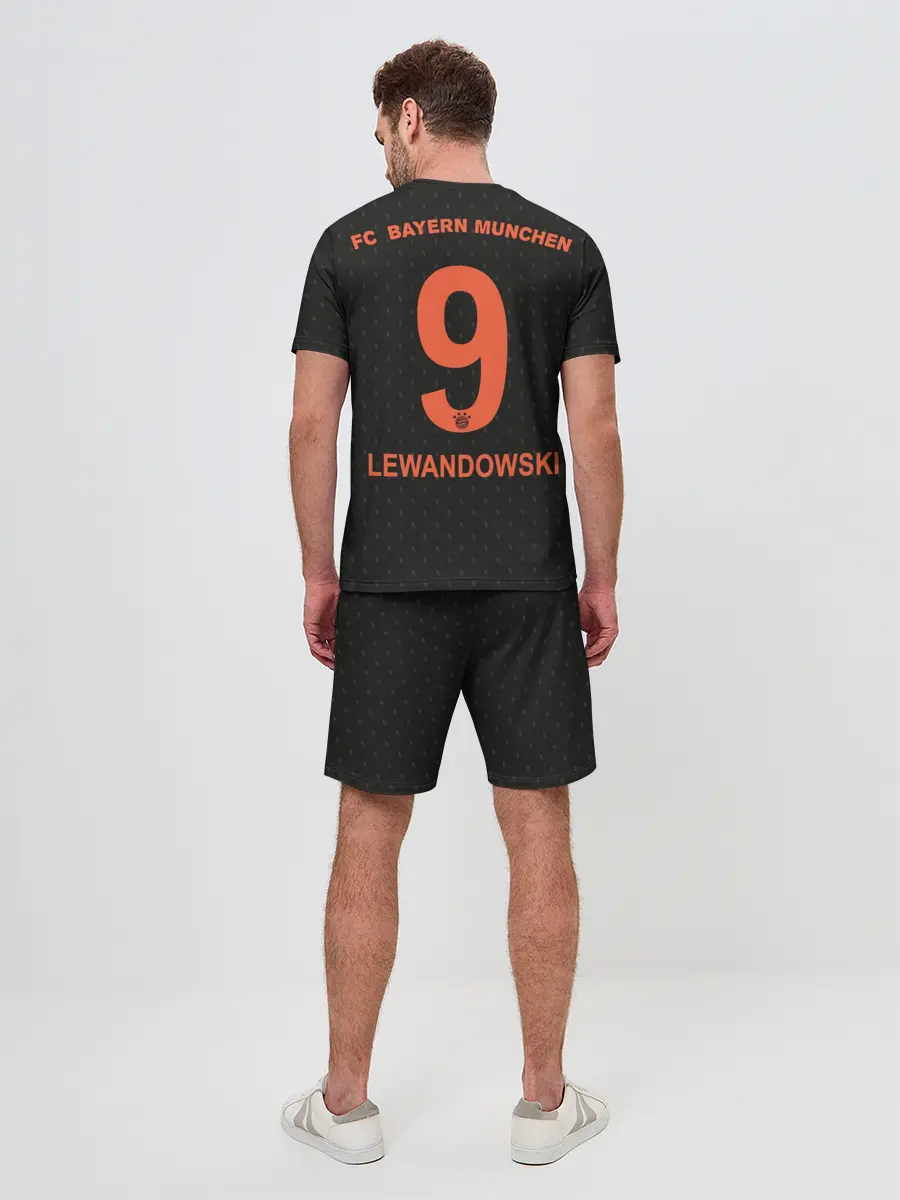Мужской костюм с шортами / Lewandowski third 19-20