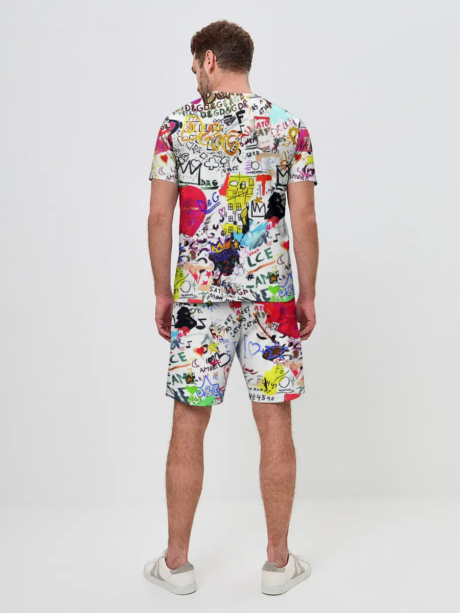 Мужской костюм с шортами / DG paint