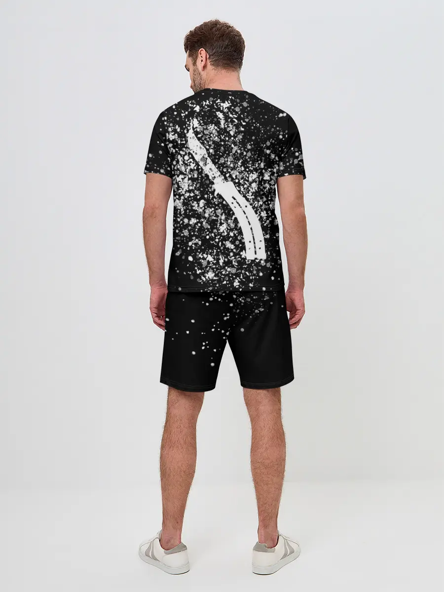 Мужской костюм с шортами / CS GO White Knife