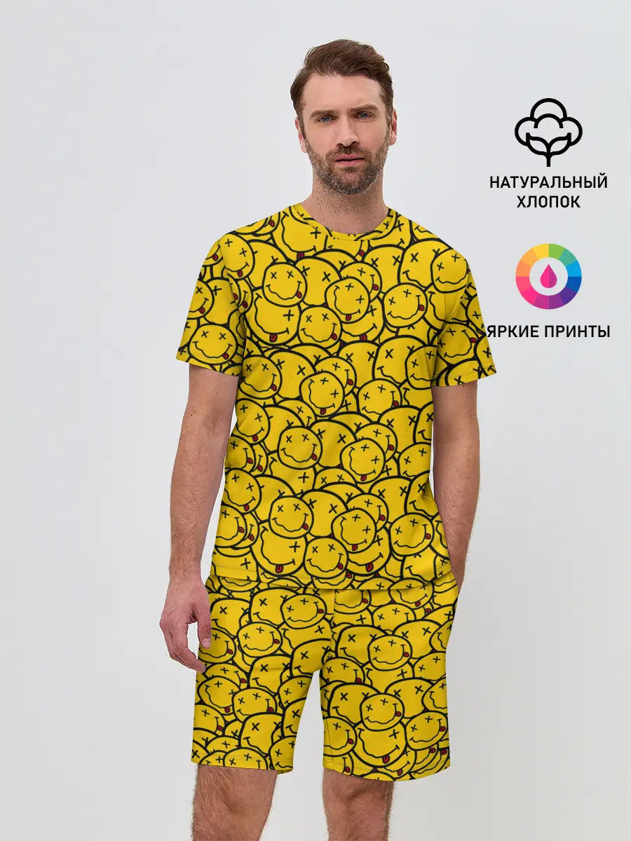 Мужской костюм с шортами / NIRVANA