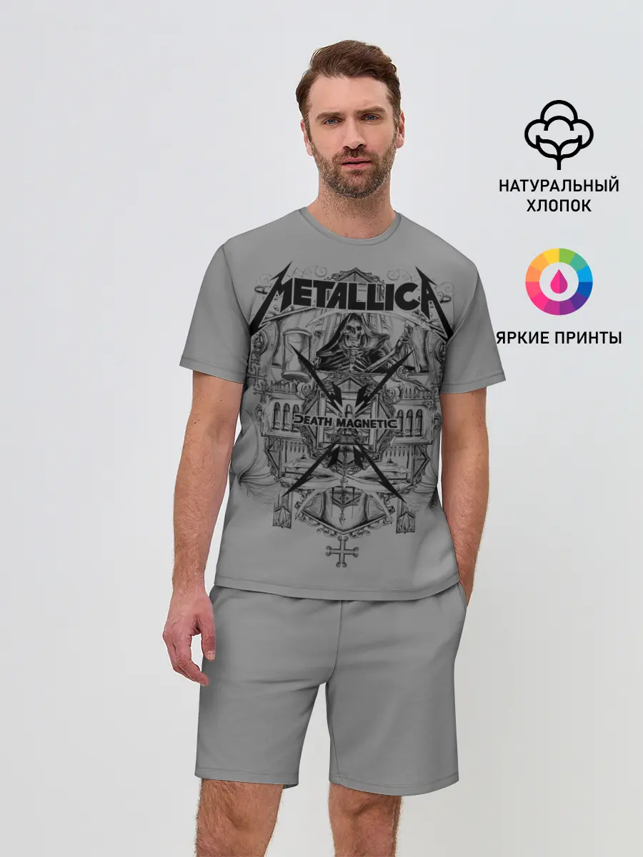 Мужской костюм с шортами / Metallica