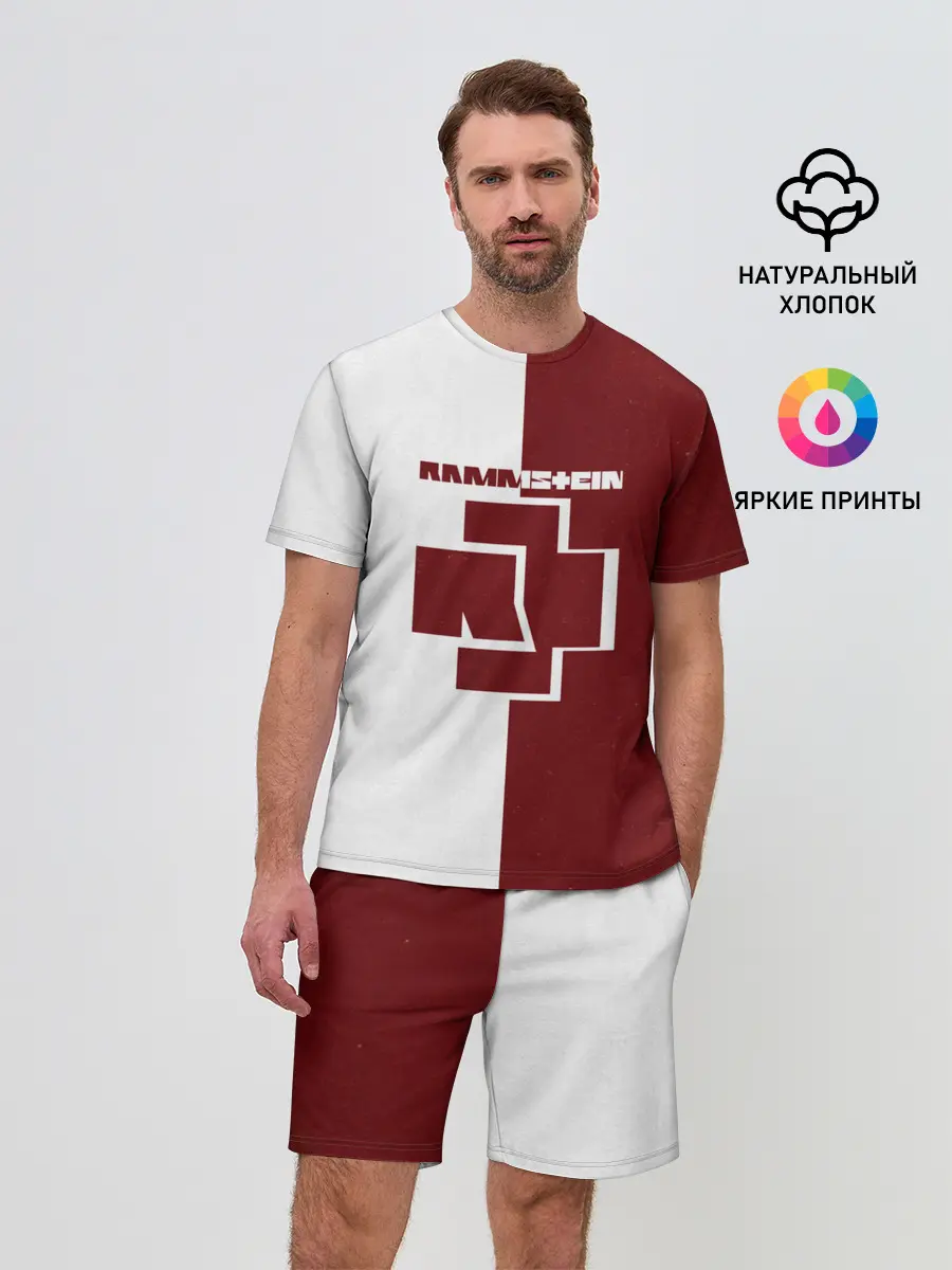 Мужской костюм с шортами / Rammstein