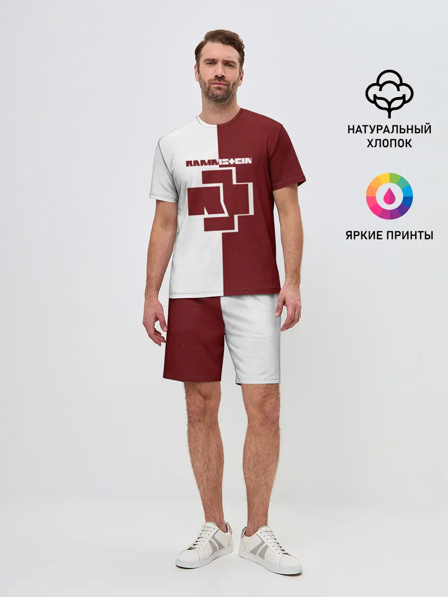Мужской костюм с шортами / Rammstein
