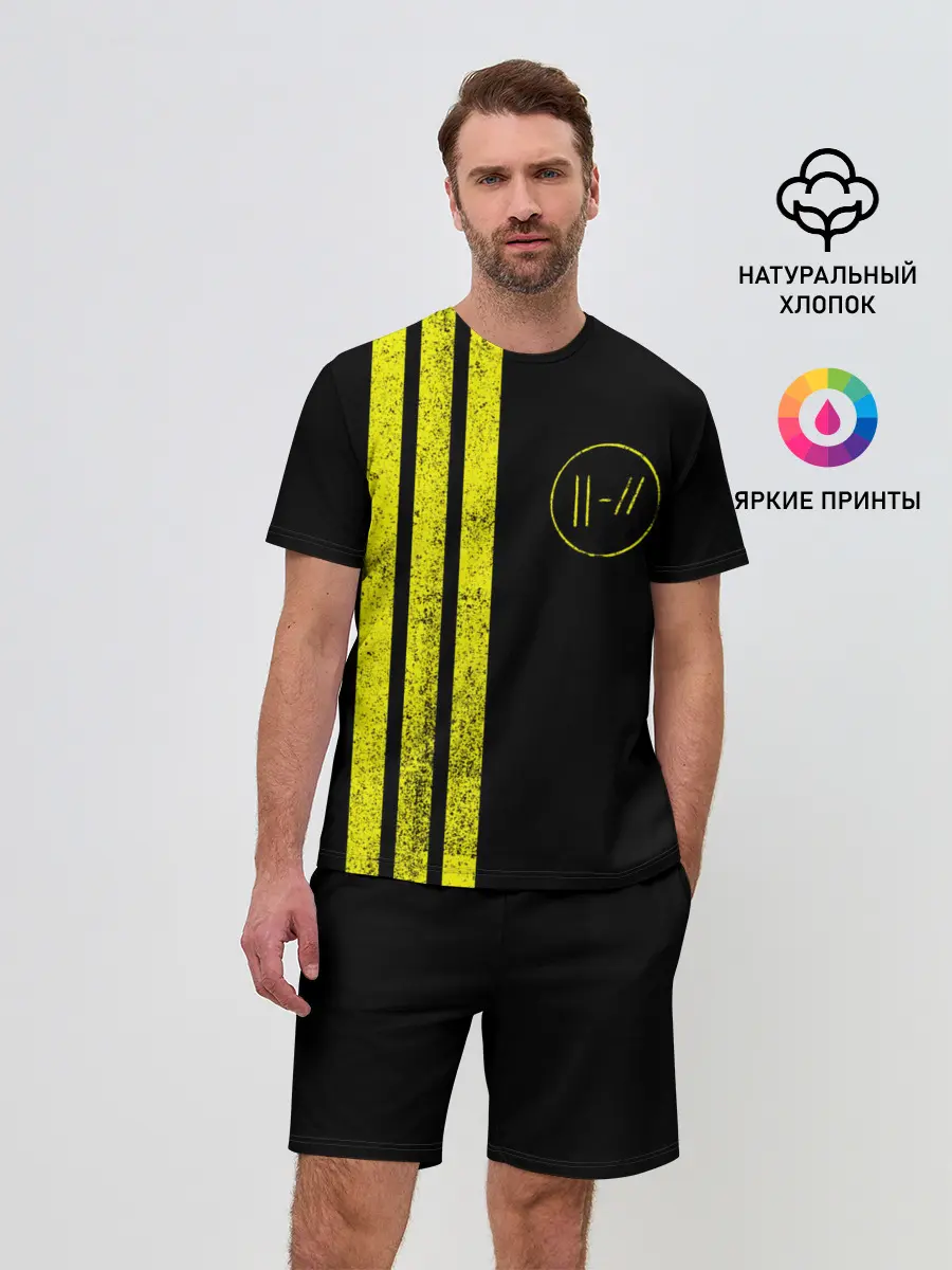 Мужской костюм с шортами / Twenty One Pilots 17