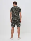 Мужской костюм с шортами / Именной камуфляж. Лёха