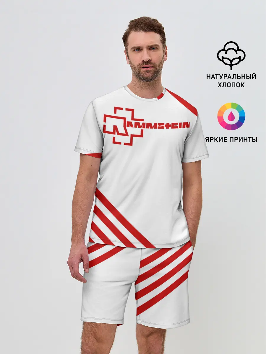 Мужской костюм с шортами / Rammstein