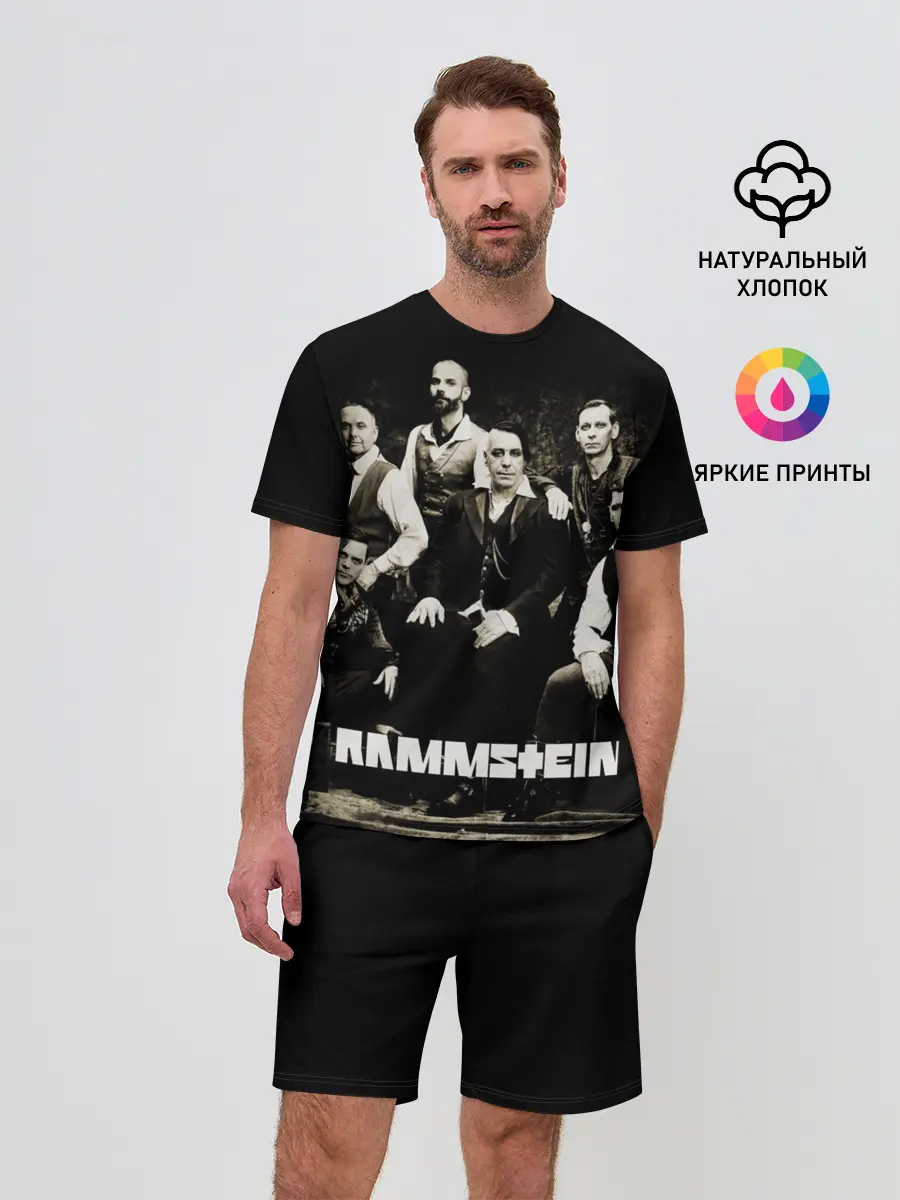 Мужской костюм с шортами / Rammstein