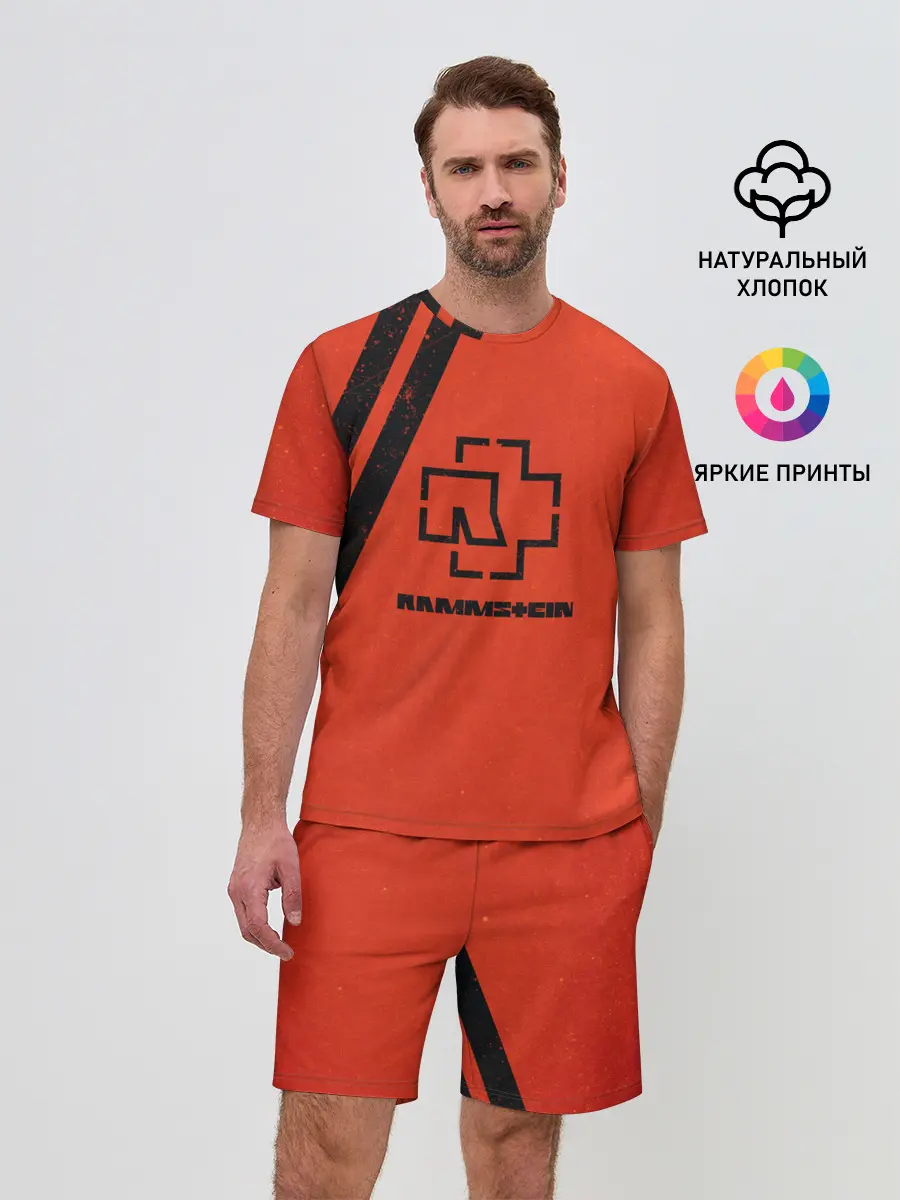 Мужской костюм с шортами / Rammstein