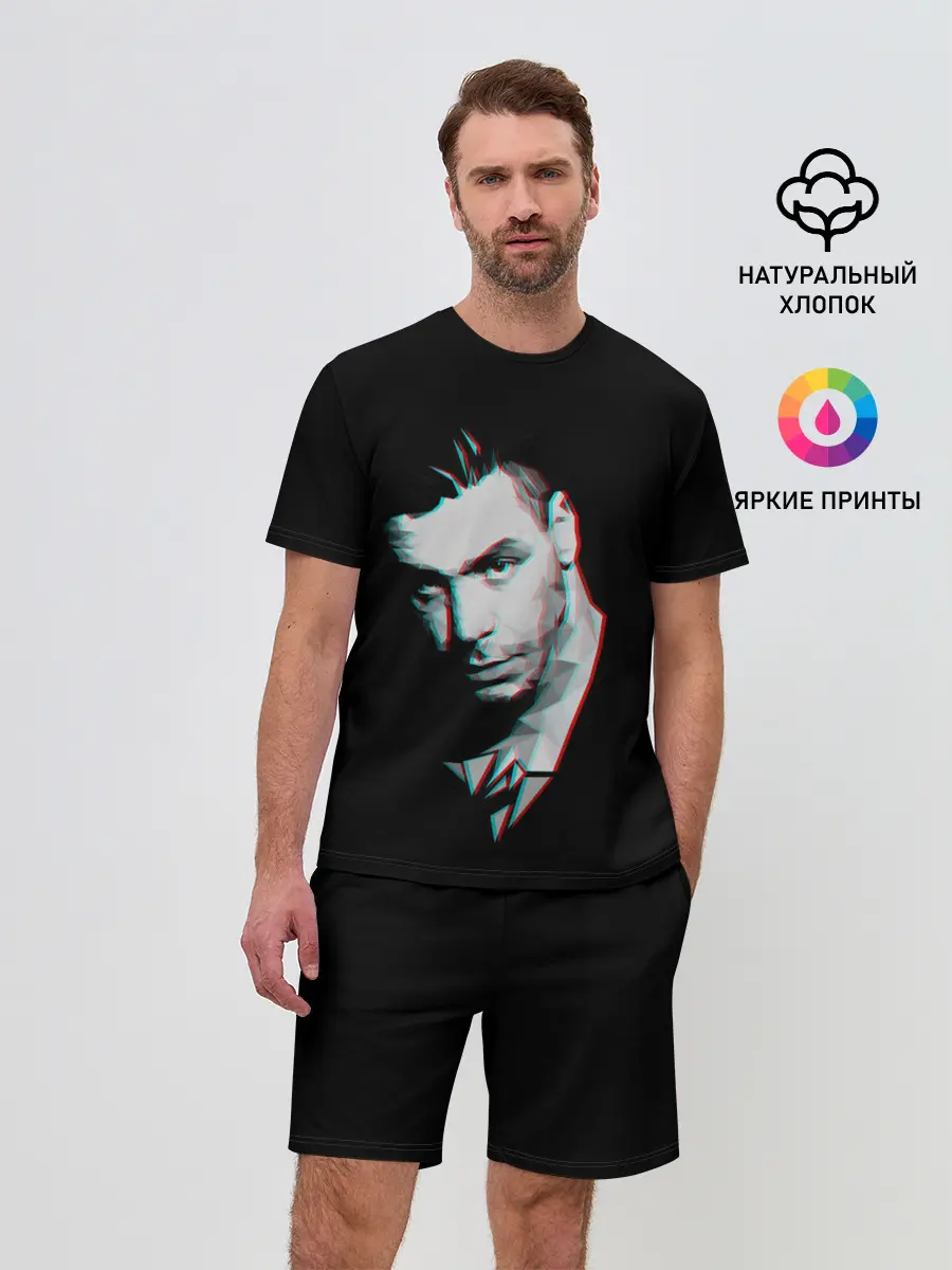 Мужской костюм с шортами / Rammstein