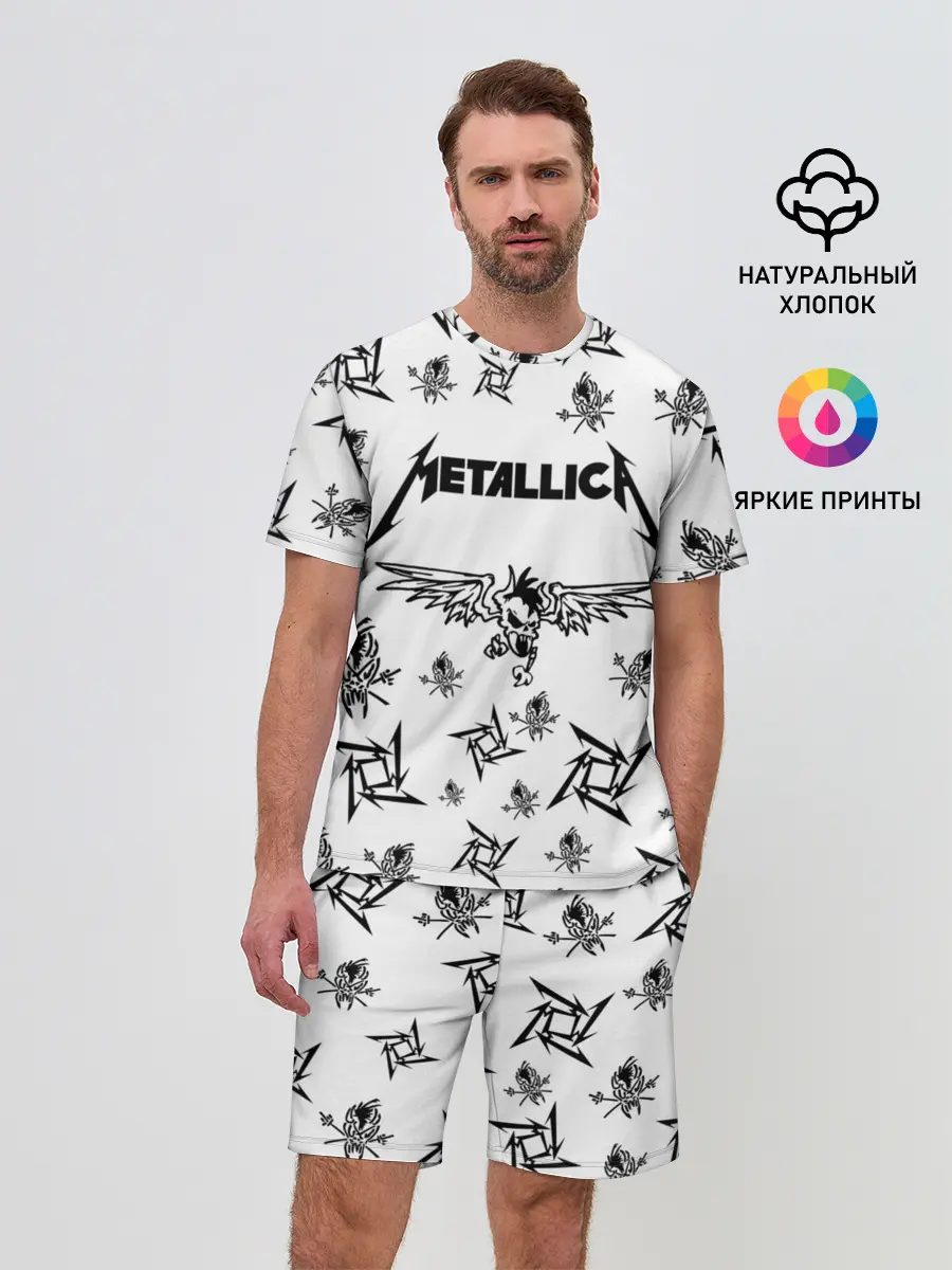 Мужской костюм с шортами / METALLICA