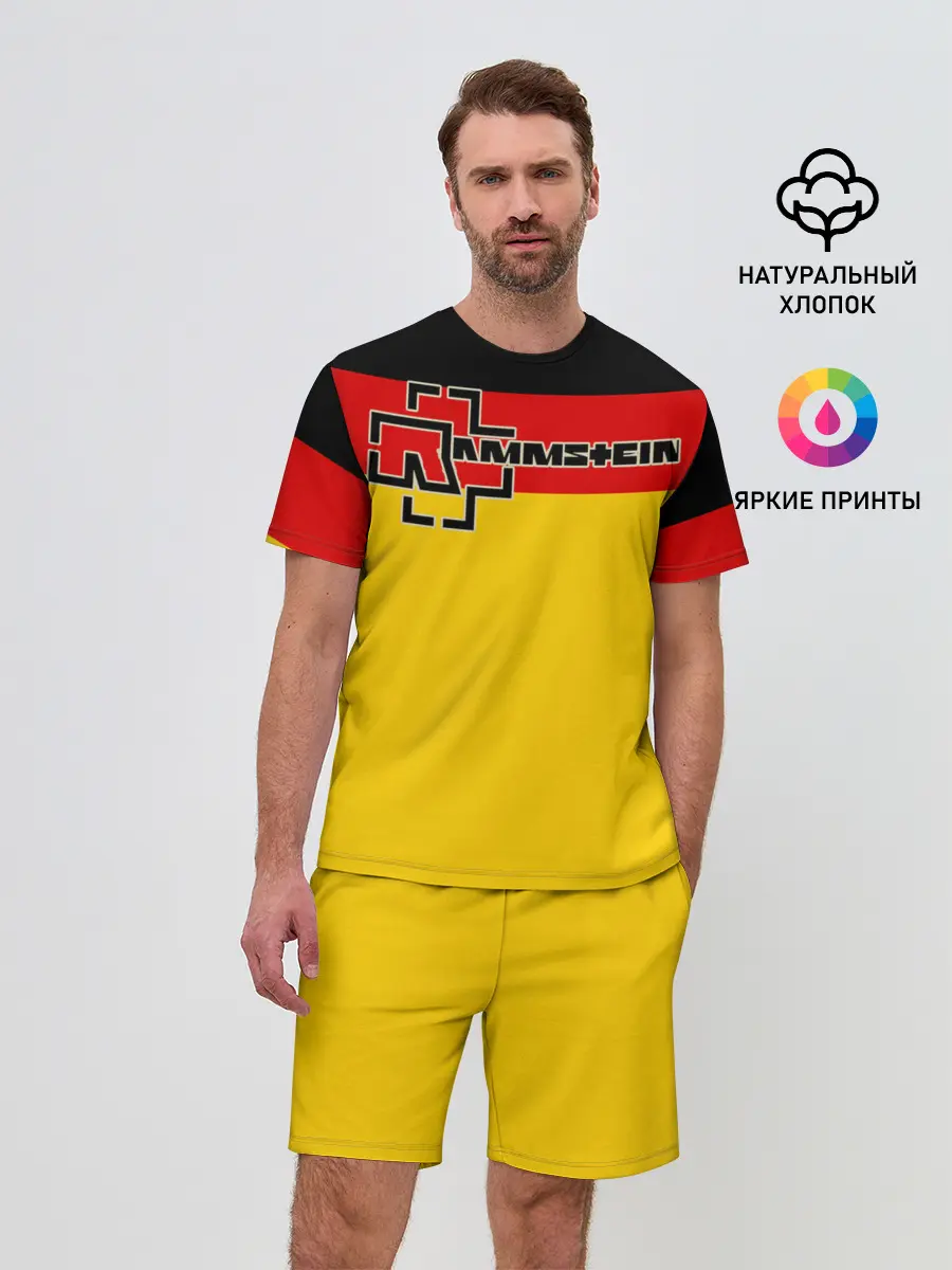 Мужской костюм с шортами / Rammstein
