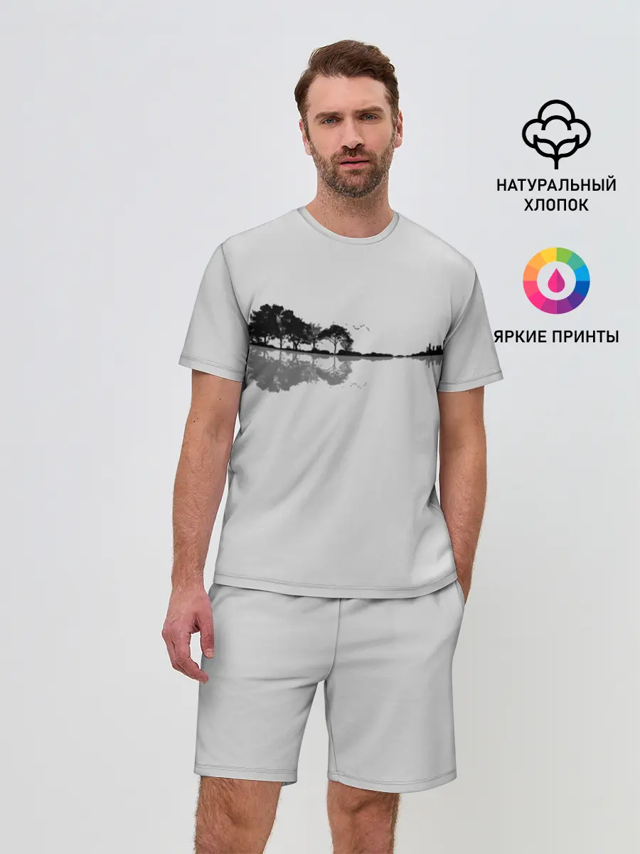 Мужской костюм с шортами / Nature Guitar