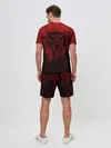 Мужской костюм с шортами / Red-n-black okto